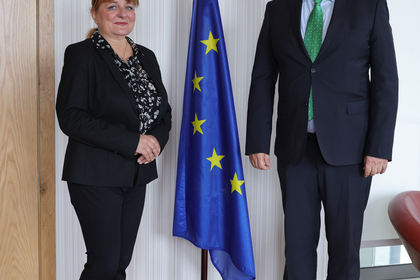Посланик Иван Найденов се срещна с изпълнителния директор на Европейската агенция за морска безопасност Мая Марковчич Костелац